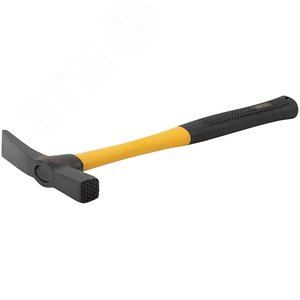 Молоток каменщика, фиберглассовая усиленная ручка 600 гр - фото 6