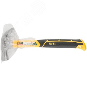 Молоток-гвоздодер, фиброглассовая усиленная ручка, Профи 28 мм, 450 гр. - фото 3