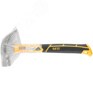 Молоток-гвоздодер, фиброглассовая усиленная ручка, Профи 30 мм, 570 гр. - фото 3