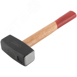 Кувалда кованая, деревянная ручка Профи 1.5 кг - фото 2