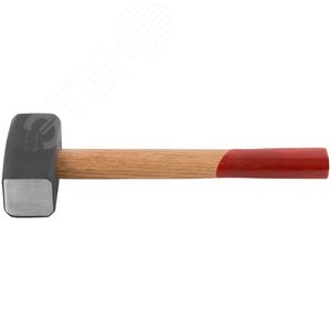 Кувалда кованая, деревянная ручка Профи 1.5 кг - фото 5