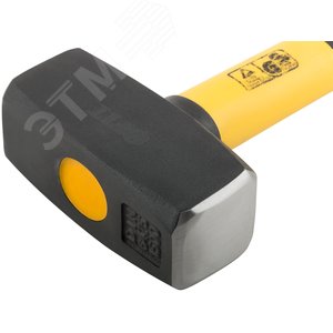 Кувалда кованая, фиберглассовая ручка Профи 1.5 кг - фото 4