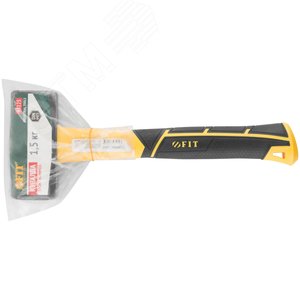 Кувалда кованая, фиберглассовая усиленная ручка Профи 1,5 кг - фото 3