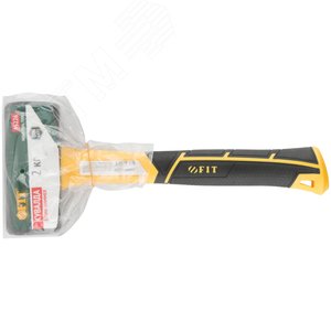 Кувалда кованая, фиберглассовая усиленная ручка Профи 2,0 кг - фото 3