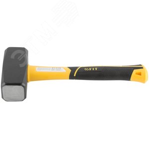 Кувалда кованая, фиберглассовая усиленная ручка Профи 2,0 кг - фото 5