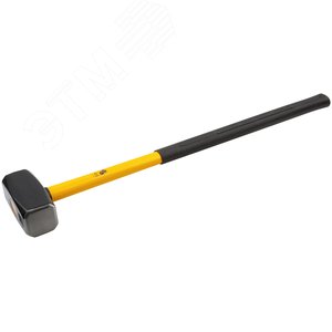 Кувалда кованая, фиброглассовая ручка 780 мм, 4 кг - фото 2