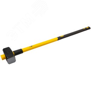 Кувалда кованая, фиброглассовая обратная усиленная ручка 900 мм, 4 кг - фото 2