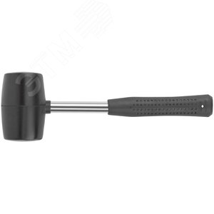 Киянка резиновая, металлическая ручка 55 мм (450 гр) - фото 1