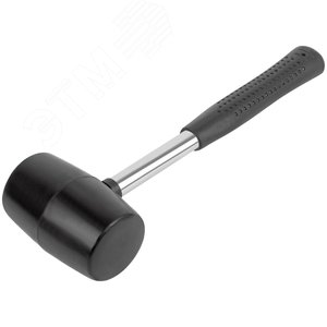 Киянка резиновая, металлическая ручка 55 мм (450 гр) - фото 2