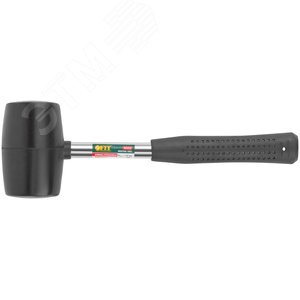 Киянка резиновая, металлическая ручка 55 мм (450 гр) - фото 3