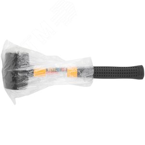 Киянка резиновая, фиберглассовая ручка 45 мм (230 гр) - фото 3