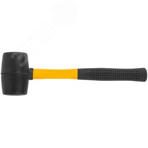 Изображение товара Киянка резиновая, фиберглассовая ручка 60 мм (450 гр) (шт)