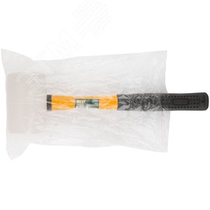 Киянка резиновая белая, фиберглассовая ручка 70 мм (680 гр) 45504 FIT - 3