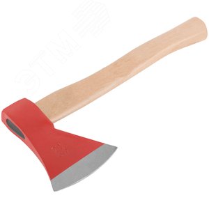 Топор кованая усиленная сталь, деревянная ручка 800 гр - фото 2