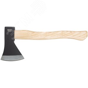 Изображение товара Топор кованая усиленная сталь, деревянная полированная ручка 800 гр (шт)