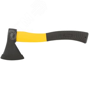 Топор кованая усиленная сталь, усиленная фиберглассовая ручка 600 гр - фото 5