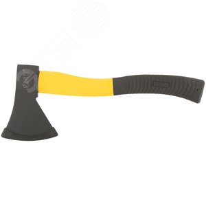Топор кованая усиленная сталь, усиленная фиберглассовая ручка 800 гр - фото 5