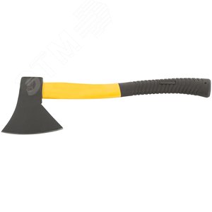 Топор кованая усиленная сталь, усиленная фиберглассовая ручка 800 гр - фото 6