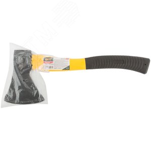 Топор кованая усиленная сталь, усиленная фиберглассовая ручка 1000 гр - фото 3