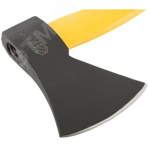 Топор кованая усиленная сталь, усиленная фиберглассовая ручка 1000 гр - фото 4