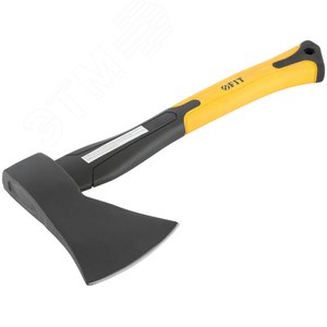 Топор кованая усиленная сталь, усиленная фиберглассовая ручка 800 гр. - фото 2