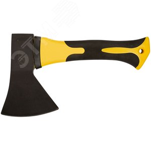 Топор туриста укороченный, кованая сталь, усиленная стеклопластиковая ручка 600 гр - фото 1