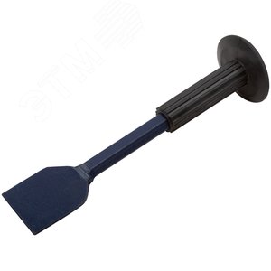 Зубило широкое с резиновым протектором 250х16х50 мм - фото 2