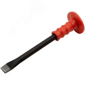 Зубило с пластиковым протектором 300х18х25 мм Профи - фото 2