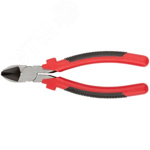 Бокорезы ''Стандарт'', красно-черные пластиковые ручки, полированная сталь 190 мм