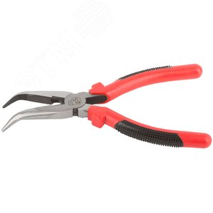 Утконосы ''Стандарт'', красно-черные пластиковые ручки, полированная сталь 200 мм - фото 8