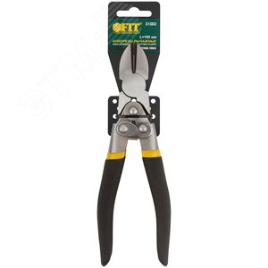 Бокорезы 190 мм ''Рычажный тип'', CrV сталь, увеличенное усилие на сведение губок, ПВХ антискользящие ручки - фото 3