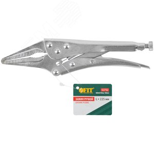 Зажим ручной с фиксатором тип CD 225 мм - фото 3