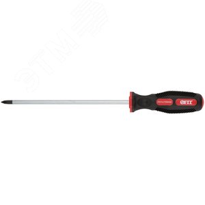 Отвертка ''Универсал'', CrV сталь, прорезиненная ручка, Профи 5х150 мм РН1 - фото 1