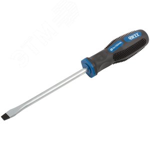 Отвертка ''Универсал'', CrV сталь, прорезиненная ручка, Профи 8х150 мм SL - фото 2