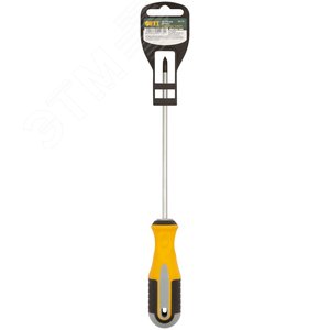 Отвертка ''Старт'', CrV сталь, прорезиненная ручка 5х150 мм РН1 - фото 3