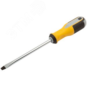Отвертка ''Старт'', CrV сталь, прорезиненная ручка 8х150 мм SL - фото 2