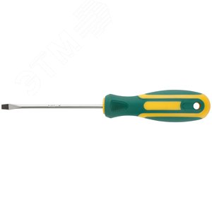 Изображение товара Отвертка ''Контур'', CrV сталь, прорезиненная ручка 3х75 мм SL (шт)