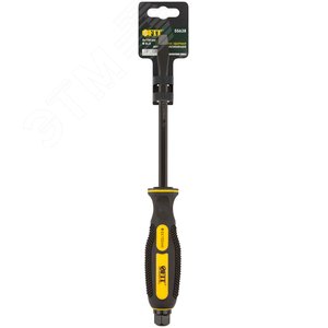 Отверткa ударная, сталь S2, шестигран.жало, боек под ключ, прорезиненная ручка, Профи 8х150 мм SL - фото 3