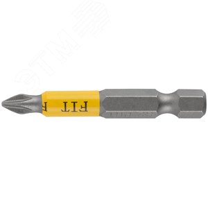 Биты кованые сталь S2 односторонние 50 мм PH1 Профи 2 шт блистер - фото 1