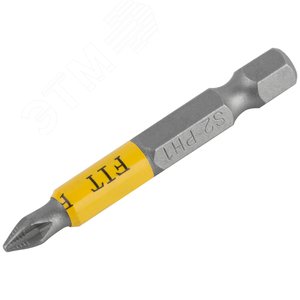 Биты кованые сталь S2 односторонние 50 мм PH1 Профи 2 шт блистер - фото 2