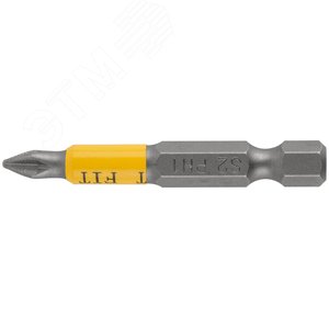 Изображение товара Биты кованые сталь S2 односторонние 50 мм PH1 Профи 10 шт блистер (упак)