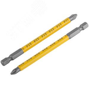 Биты кованые сталь S2 односторонние 100 мм PH2 Профи 10 шт блистер - фото 5