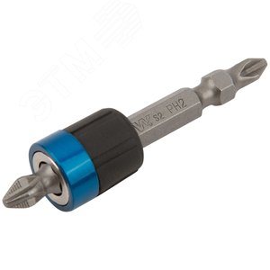 Адаптер для шурупов магнитный WP Профи + 1 бита двухсторонняя - фото 2