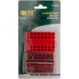 Набор бит 33 шт CrV - фото 3