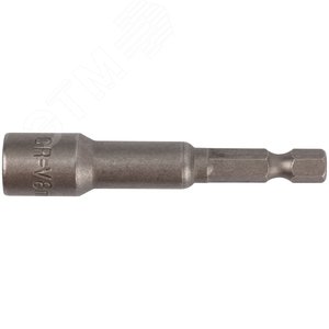 Насадка для шурупов и болтов с 6-грголовкой Профи d=8 мм, L=65 мм - фото 1