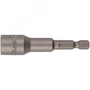 Насадка для шурупов и болтов с 6-грголовкой Профи d=10 мм, L=65 мм - фото 1