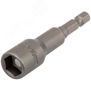 Насадка для шурупов и болтов с 6-грголовкой Профи d=10 мм, L=65 мм - фото 2
