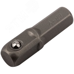 Адаптер с биты на головку для отвертки CrV 1/4-1/4'', 25 мм (10 шт.)'' - фото 2