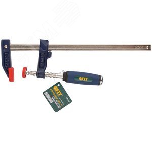 Струбцина тип ''F'' усиленная, мягкая ручка 50х250 мм - фото 4