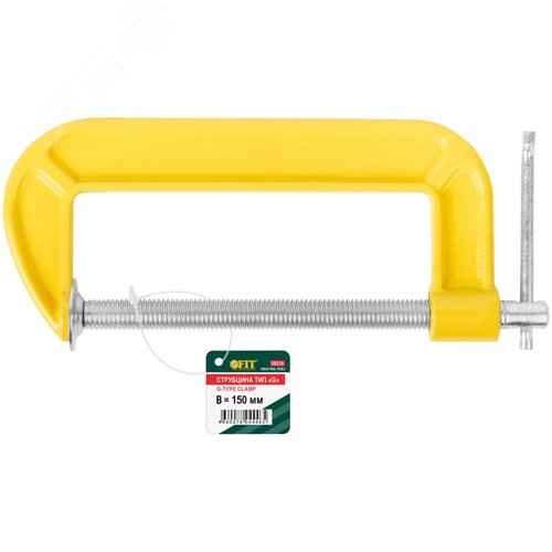 "Струбцина тип ""G"" 150 мм (6"")" - фото 3